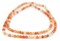 The Bead Chest Round Carnelian Beads (6mm): Organic Gemstone Round Spherical Energy Stone Healing Power Crystal for Jewelry Bracelet Mala Necklace Making